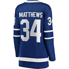 Auston Matthews Toronto Maple Leafs Fanatics Women's Home Breakaway Jersey - Blue | US 5324173