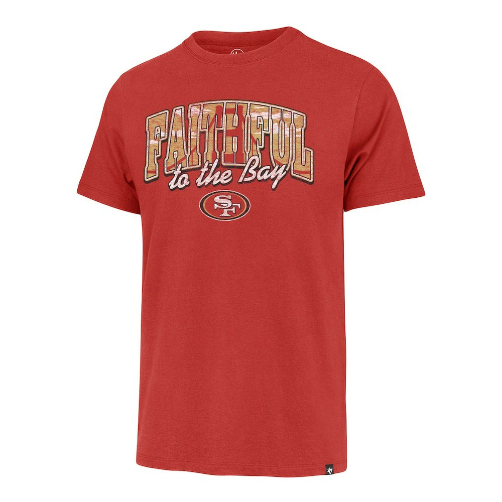San Francisco 49ers '47 Regional Franklin T-Shirt - Scarlet T-shirts