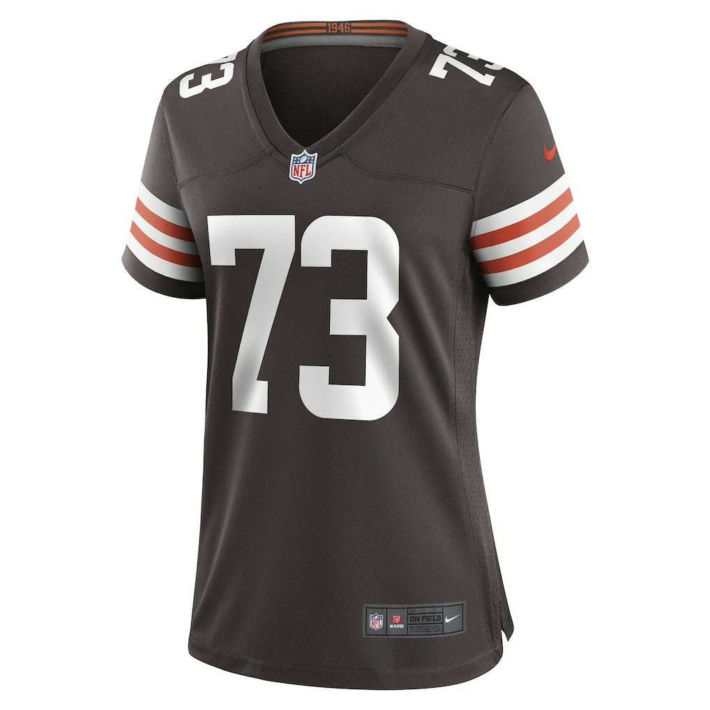Joe Thomas Cleveland Browns Women's Retired Game Player Jersey - Brown Jerseys
