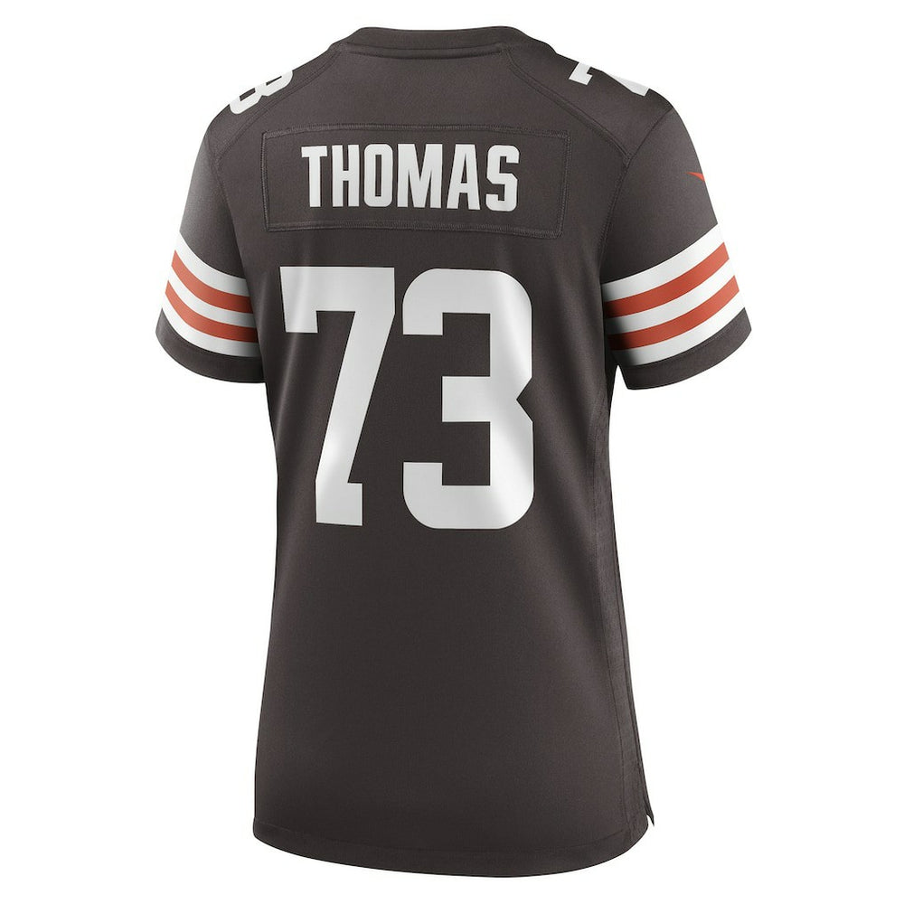Joe Thomas Cleveland Browns Women's Retired Game Player Jersey - Brown Jerseys