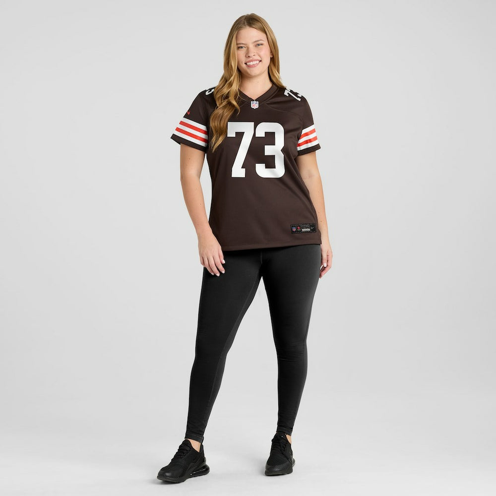 Joe Thomas Cleveland Browns Women's Retired Game Player Jersey - Brown Jerseys