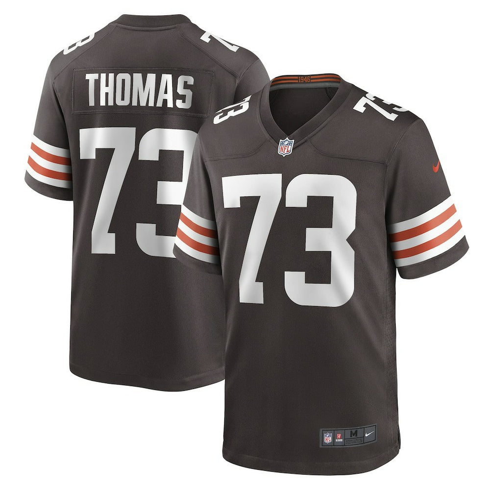 Joe Thomas Cleveland Browns Retired Game Player Jersey - Brown Jerseys
