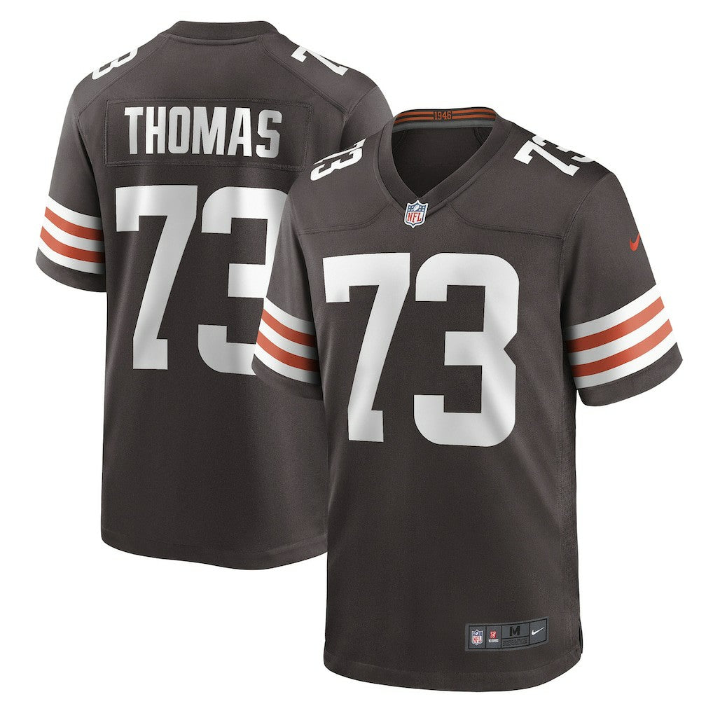 Joe Thomas Cleveland Browns Retired Game Player Jersey - Brown Jerseys
