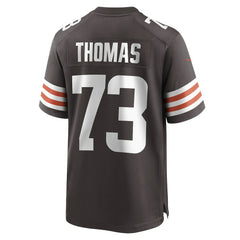 Joe Thomas Cleveland Browns Retired Game Player Jersey - Brown Jerseys