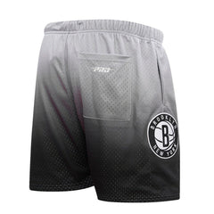 Brooklyn Nets Pro Standard Ombre Mesh Shorts Black/Gray