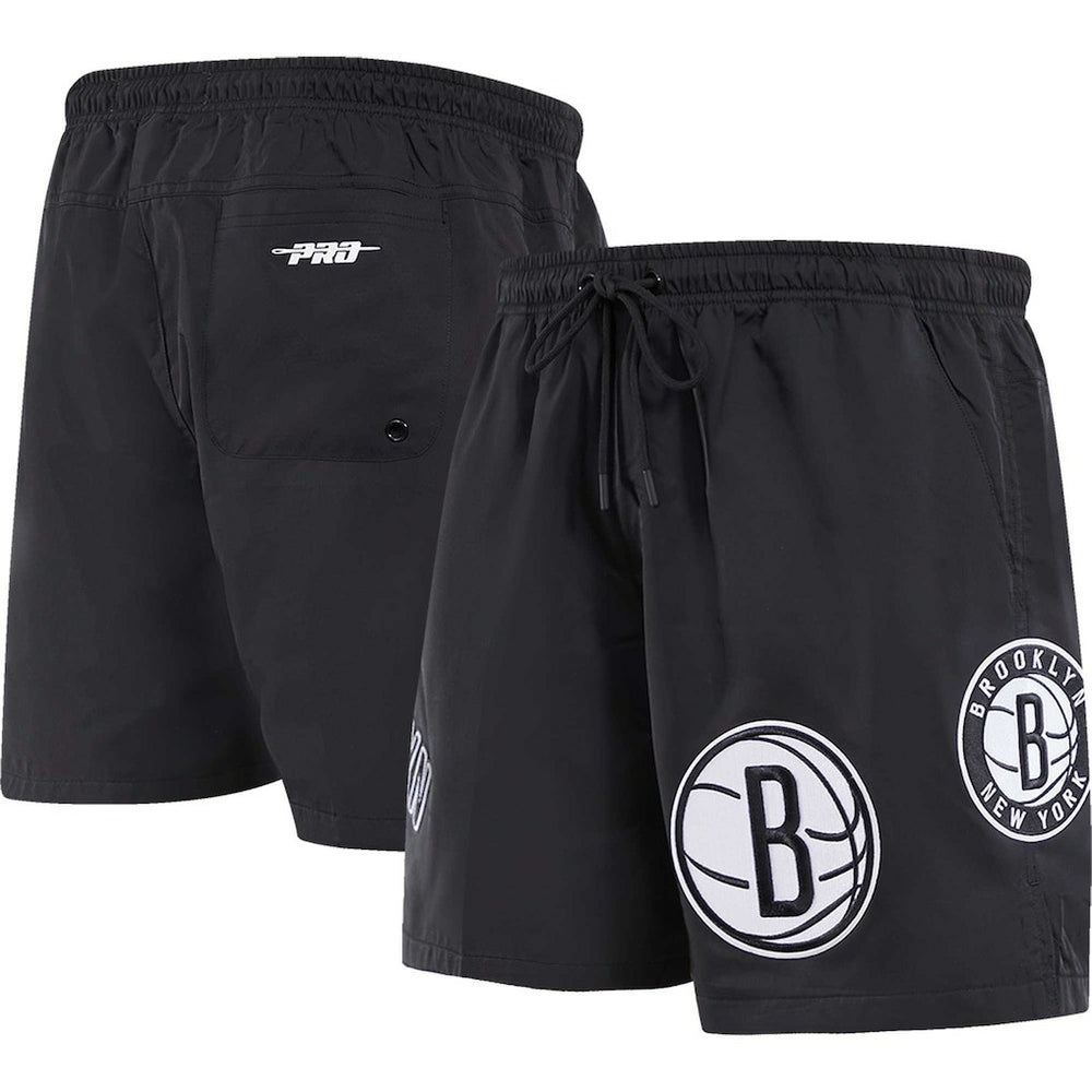 Brooklyn Nets Pro Standard Classics Woven Shorts Black outlet