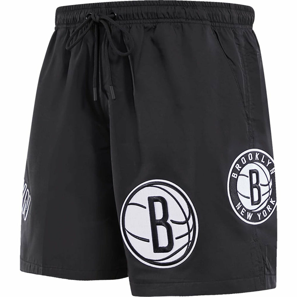 Brooklyn Nets Pro Standard Classics Woven Shorts Black outlet