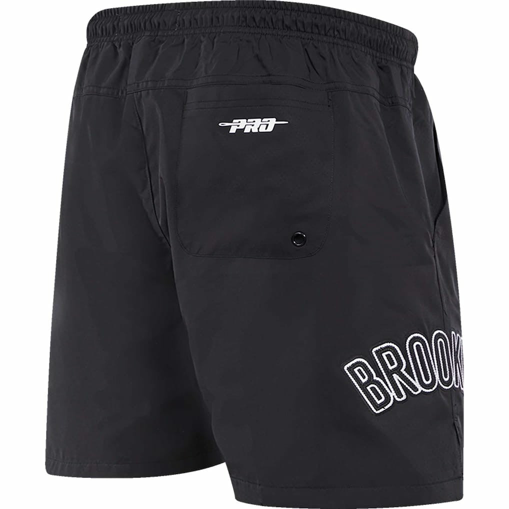 Brooklyn Nets Pro Standard Classics Woven Shorts Black outlet