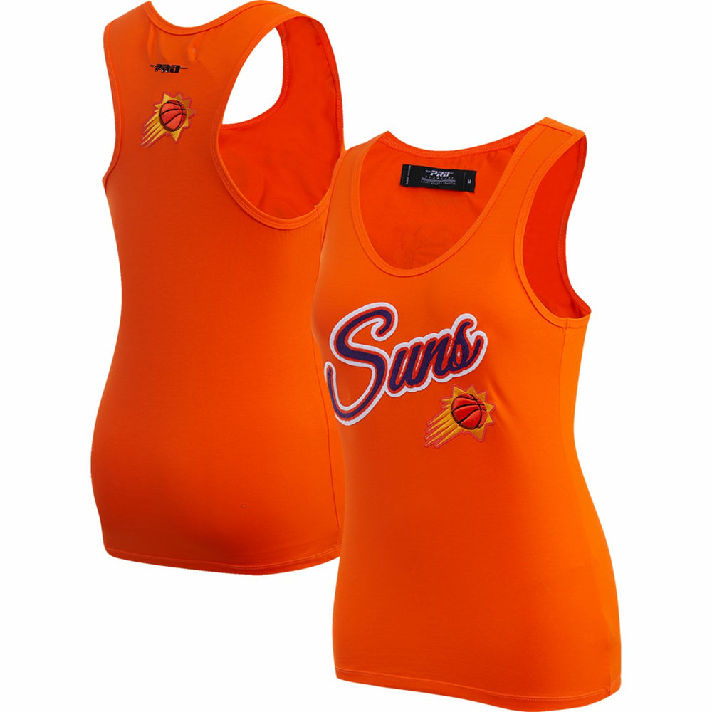 Phoenix Suns Pro Standard Women's Script Tank Top Orange