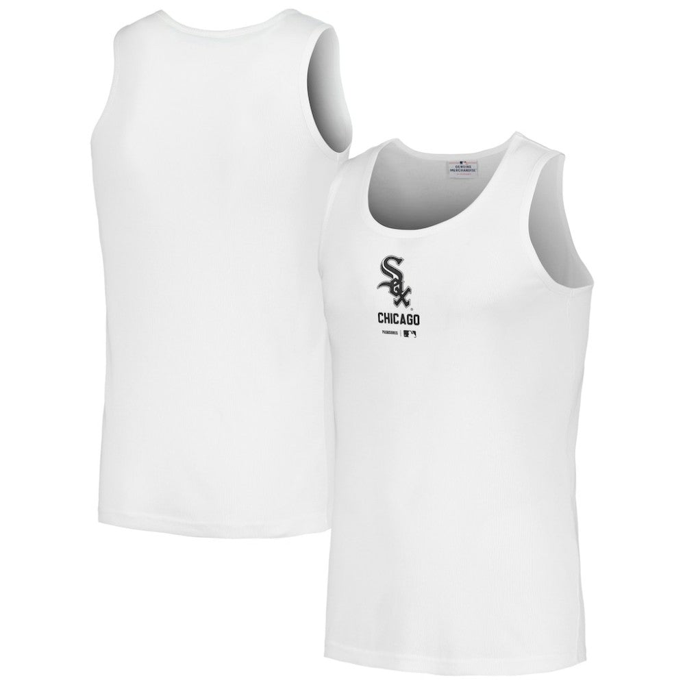 Chicago White Sox PLEASURES Two-Pack Tank Top - White Tanks