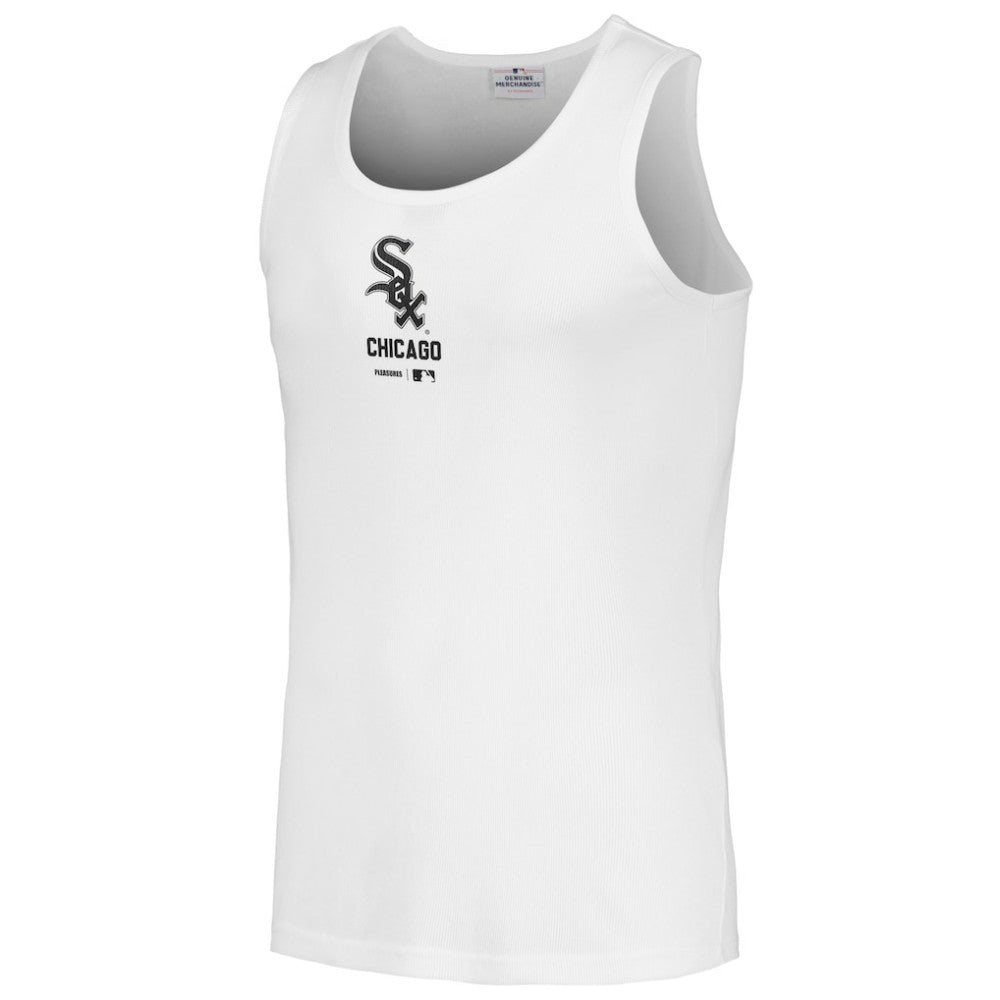 Chicago White Sox PLEASURES Two-Pack Tank Top - White Tanks