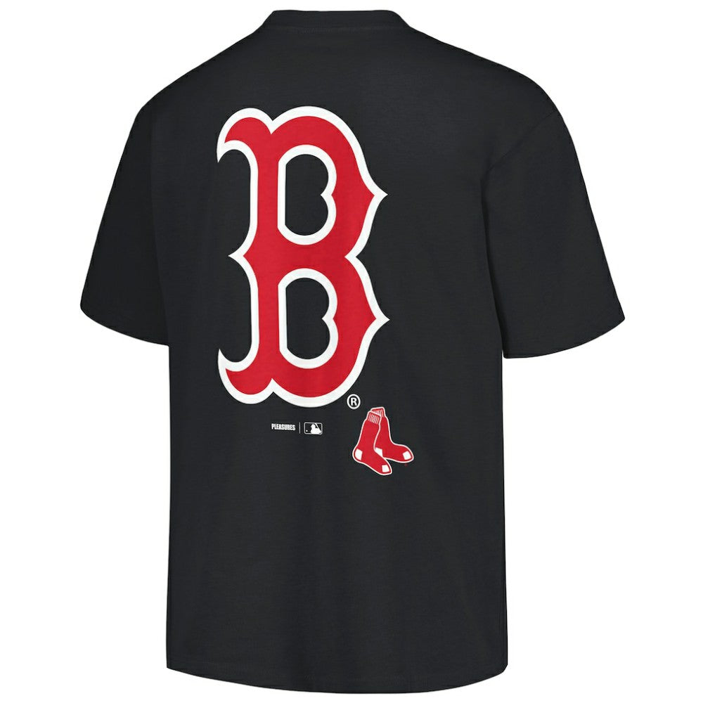 Boston Red Sox PLEASURES Ballpark T-Shirt - Black T-shirts