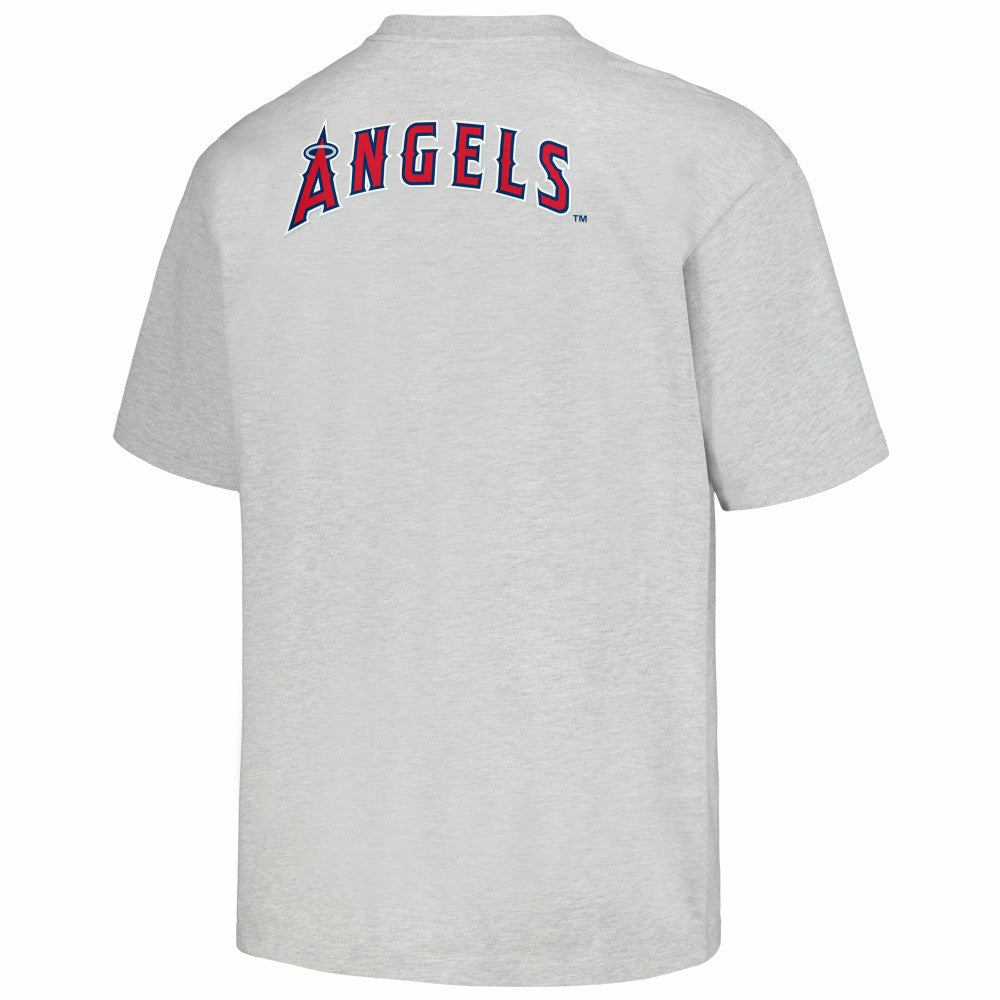 Los Angeles Angels PLEASURES Mascot T-Shirt - Gray T-shirts