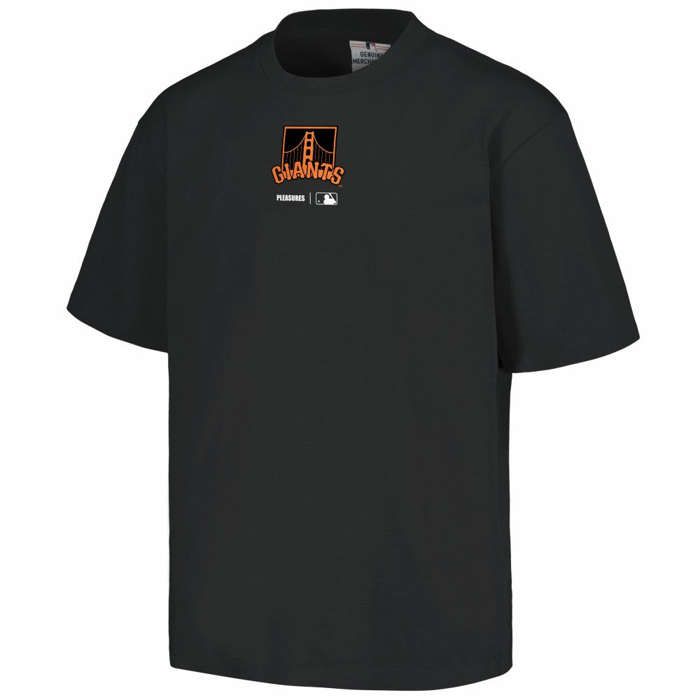 San Francisco Giants PLEASURES Mascot T-Shirt - Black T-shirts