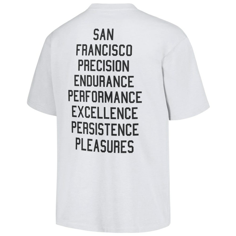 San Francisco Giants PLEASURES Precision T-Shirt - White T-shirts
