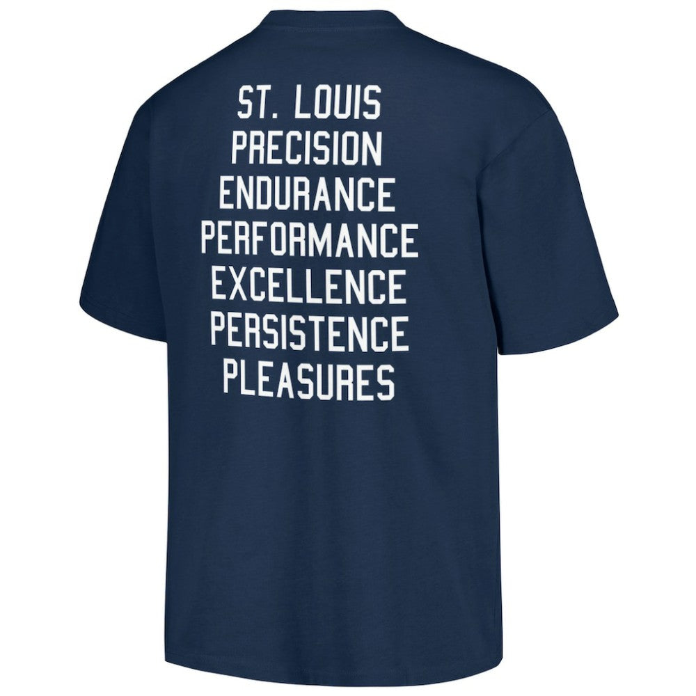 St. Louis Cardinals PLEASURES Precision T-Shirt - Navy T-shirts