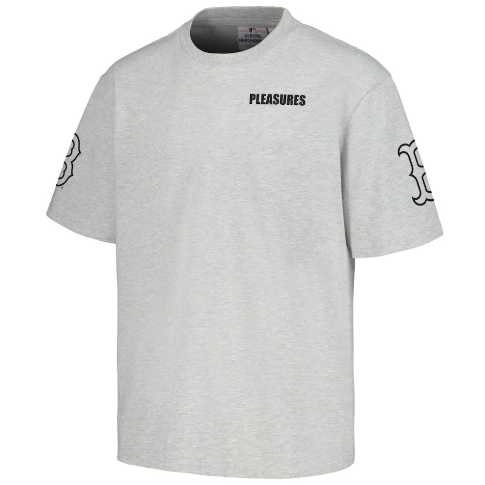Boston Red Sox PLEASURES Team T-Shirt - Gray T-shirts