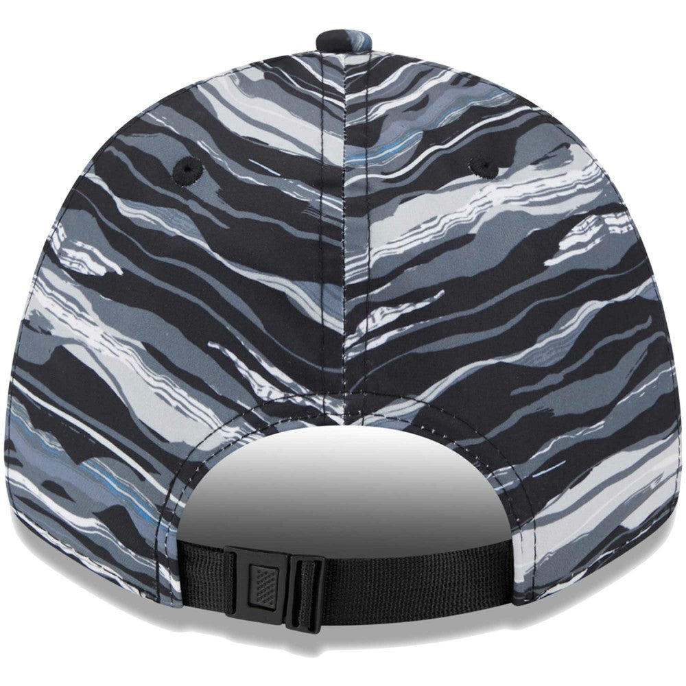 Tottenham Hotspur New Era Wave All Over Print 9FORTY Adjustable Hat Black - New Era sale