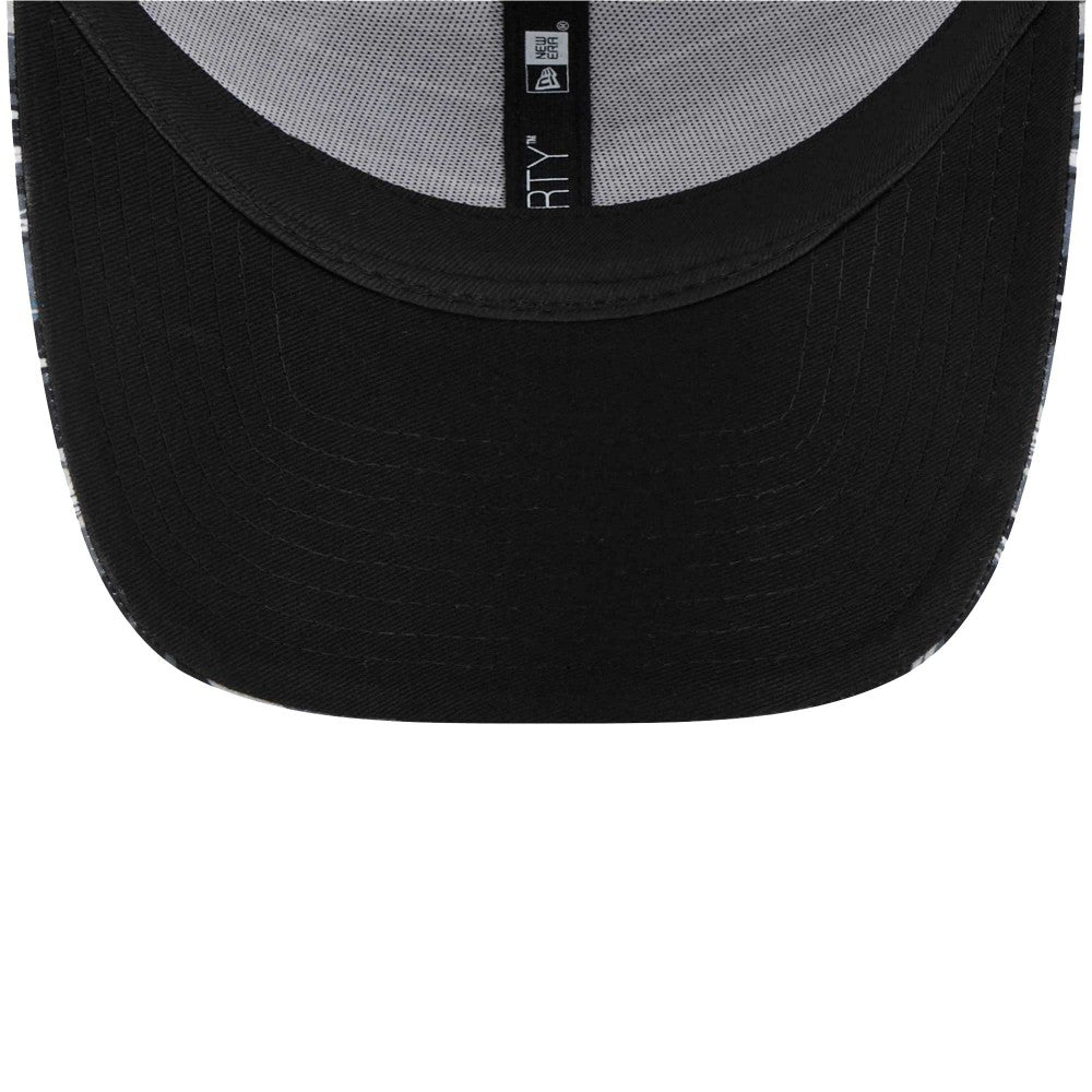 Tottenham Hotspur New Era Wave All Over Print 9FORTY Adjustable Hat Black - New Era sale
