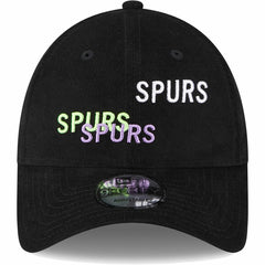 Tottenham Hotspur New Era Triple Wordmark 9FORTY Adjustable Hat Black - New Era for sale