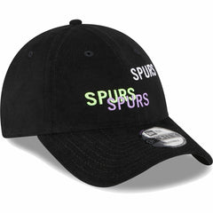 Tottenham Hotspur New Era Triple Wordmark 9FORTY Adjustable Hat Black - New Era for sale