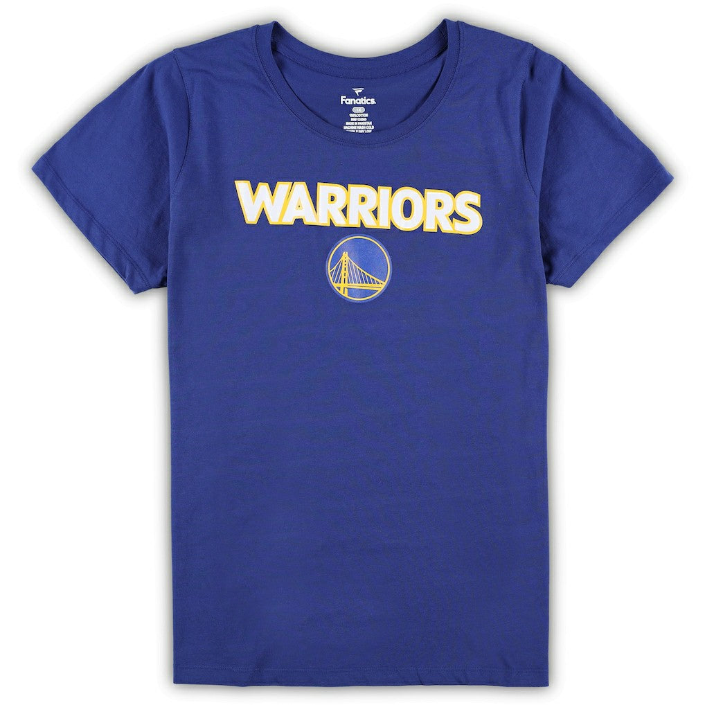 Golden State Warriors Women's Plus Size T-Shirt & Shorts Combo Set Royal/Heather Gray - Fanatics outlet