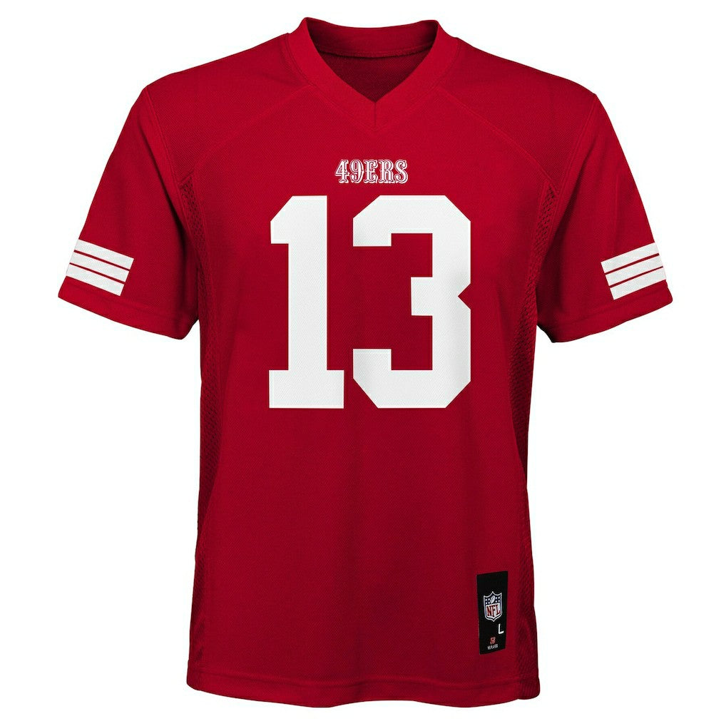 Brock Purdy San Francisco 49ers Youth Replica Player Jersey - Scarlet Jerseys