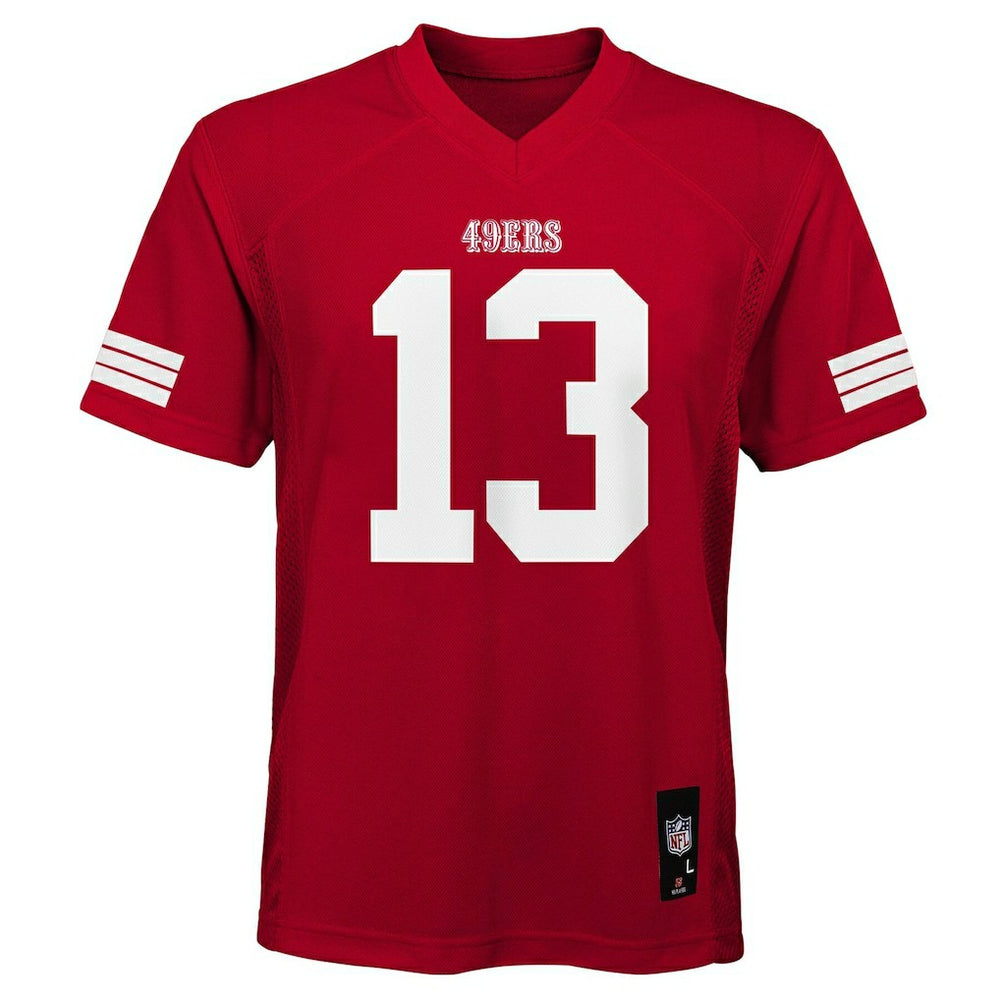 Brock Purdy San Francisco 49ers Youth Replica Player Jersey - Scarlet Jerseys