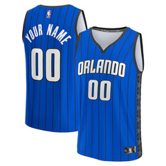 Orlando Magic Fast Break Custom Jersey Blue Statement Edition - Fanatics outlet