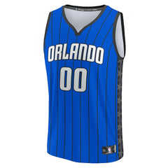Orlando Magic Fast Break Custom Jersey Blue Statement Edition - Fanatics outlet