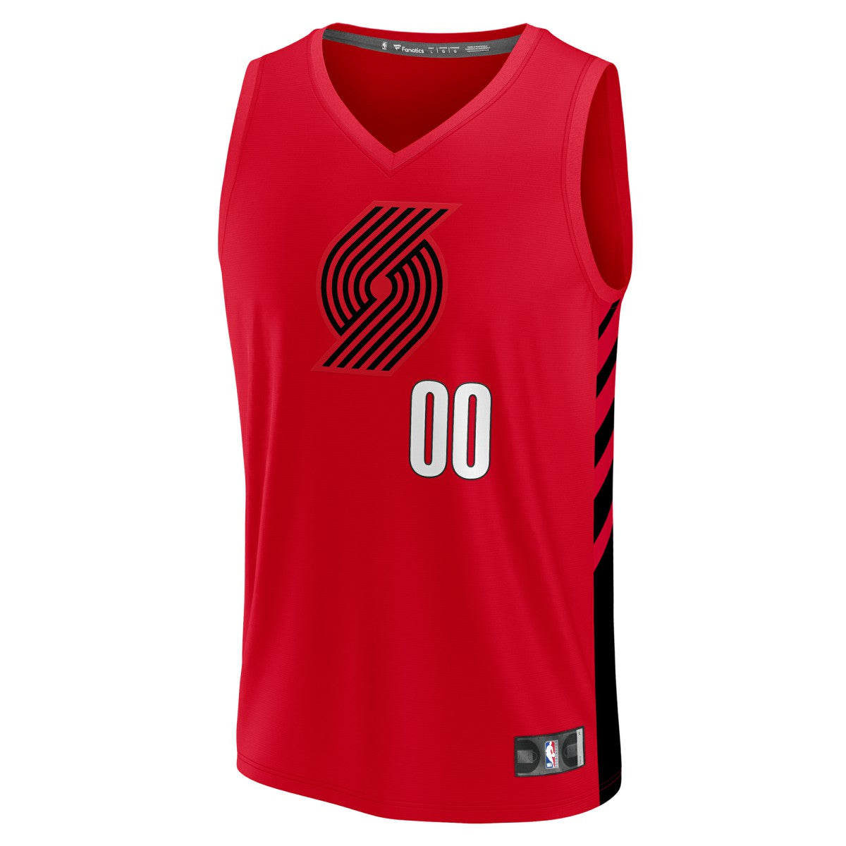 Portland Trail Blazers Fast Break Custom Replica Jersey Red Statement Edition - Fanatics outlet
