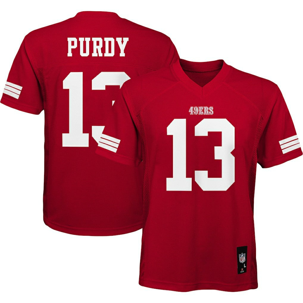 Brock Purdy San Francisco 49ers Preschool Replica Player Jersey - Scarlet Jerseys