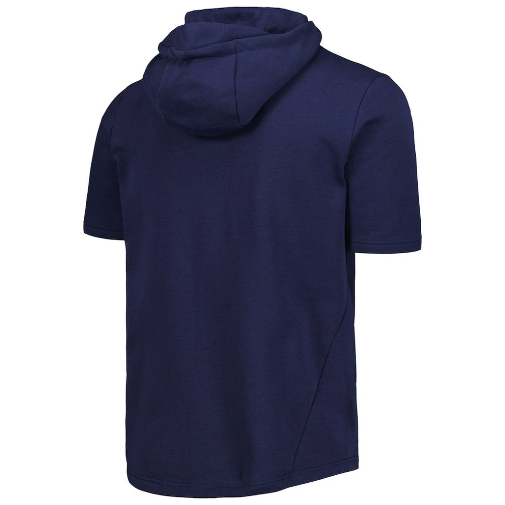 Houston Astros Levelwear Recruit Full-Zip Short Sleeve Hoodie - Navy Hoodies
