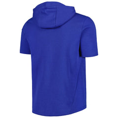 Milwaukee Brewers Levelwear Recruit Full-Zip Short Sleeve Hoodie - Royal Hoodies