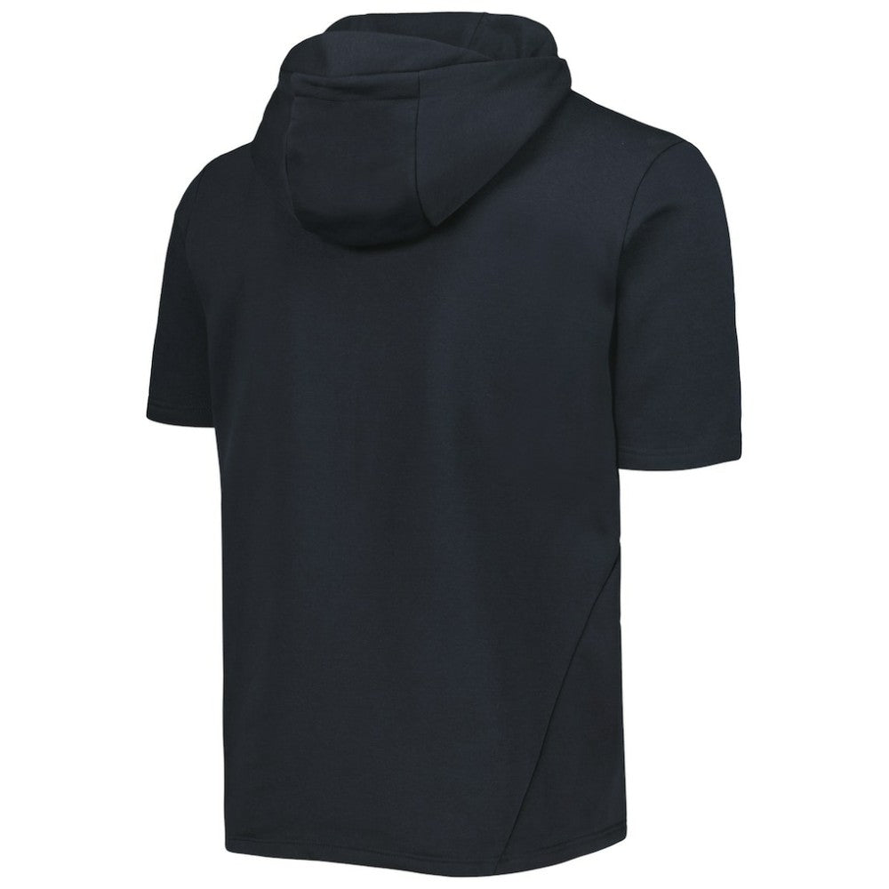 San Diego Padres Levelwear Recruit Full-Zip Short Sleeve Hoodie - Black Hoodies