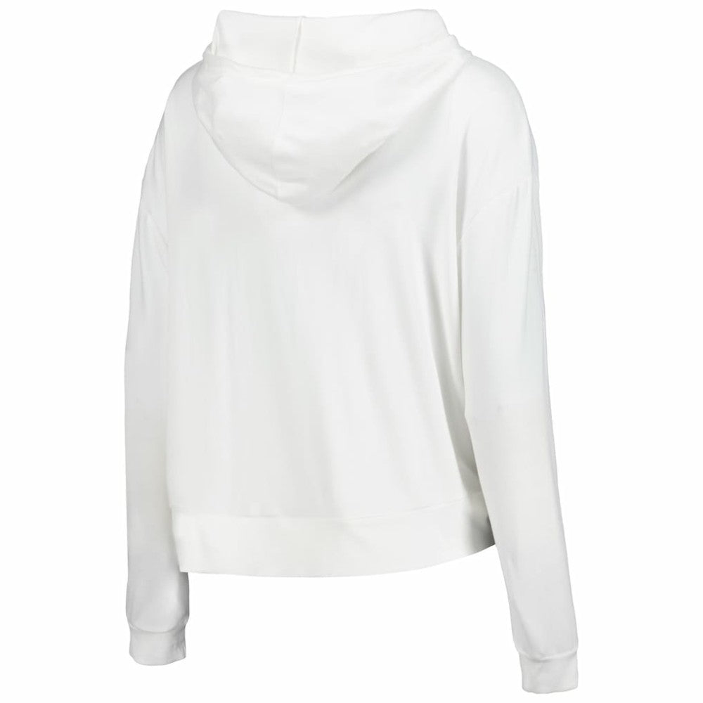 Seattle Kraken Concepts Sport Women's Accord Hacci Long Sleeve Hoodie Top - Cream | US 5335022