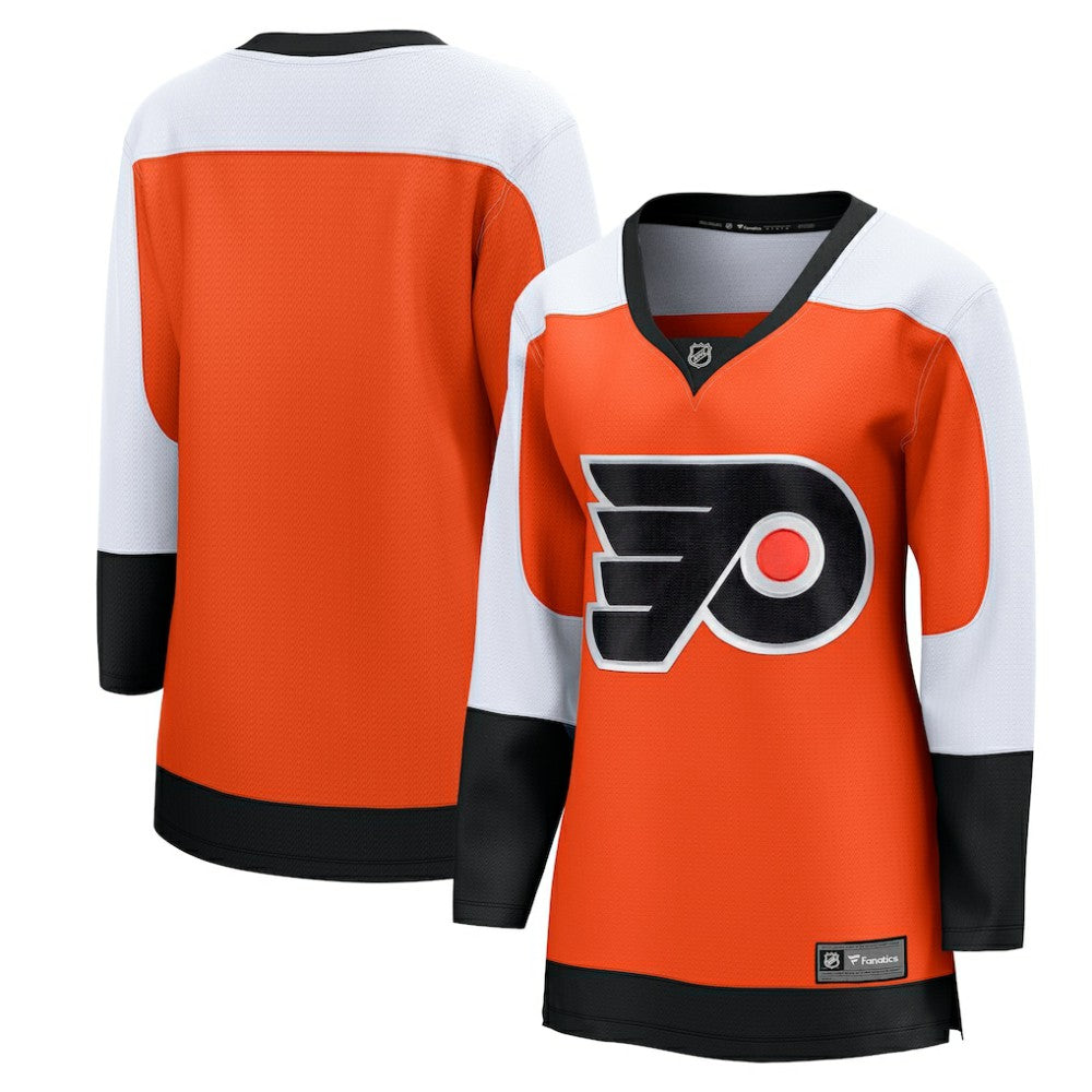 Philadelphia Flyers Fanatics Women's Home Breakaway Jersey - Burnt Orange | US 5335196