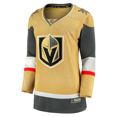 Vegas Golden Knights Fanatics Women's Home Breakaway Jersey - Gold | US 5335197