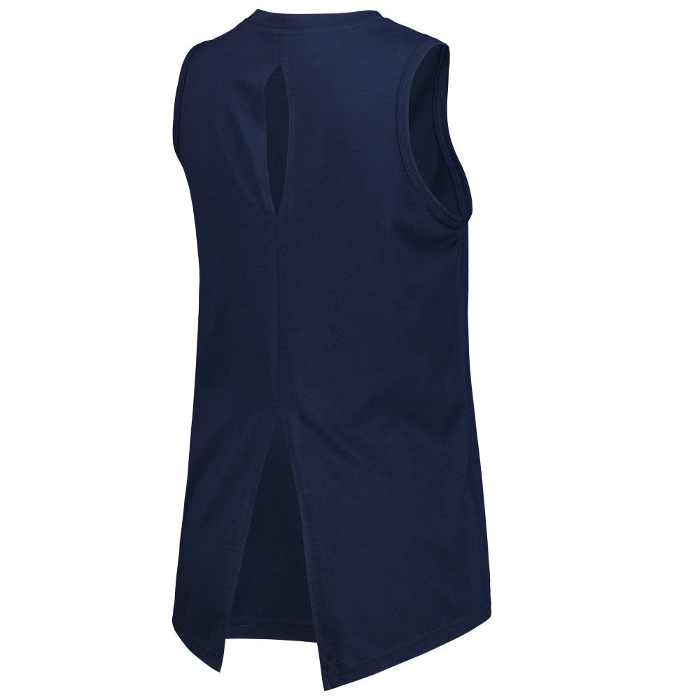 Houston Astros Levelwear Women's Paisley Chase V-Neck Tank Top - Navy Tanks