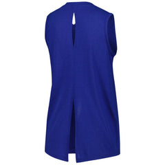 Chicago Cubs Levelwear Women's Paisley Chase V-Neck Tank Top - Royal Tanks