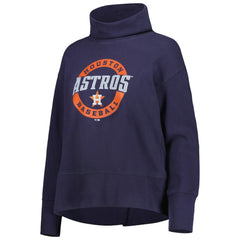 Houston Astros Levelwear Women's Sunset Farm Team Pullover Sweatshirt - Navy Pullover