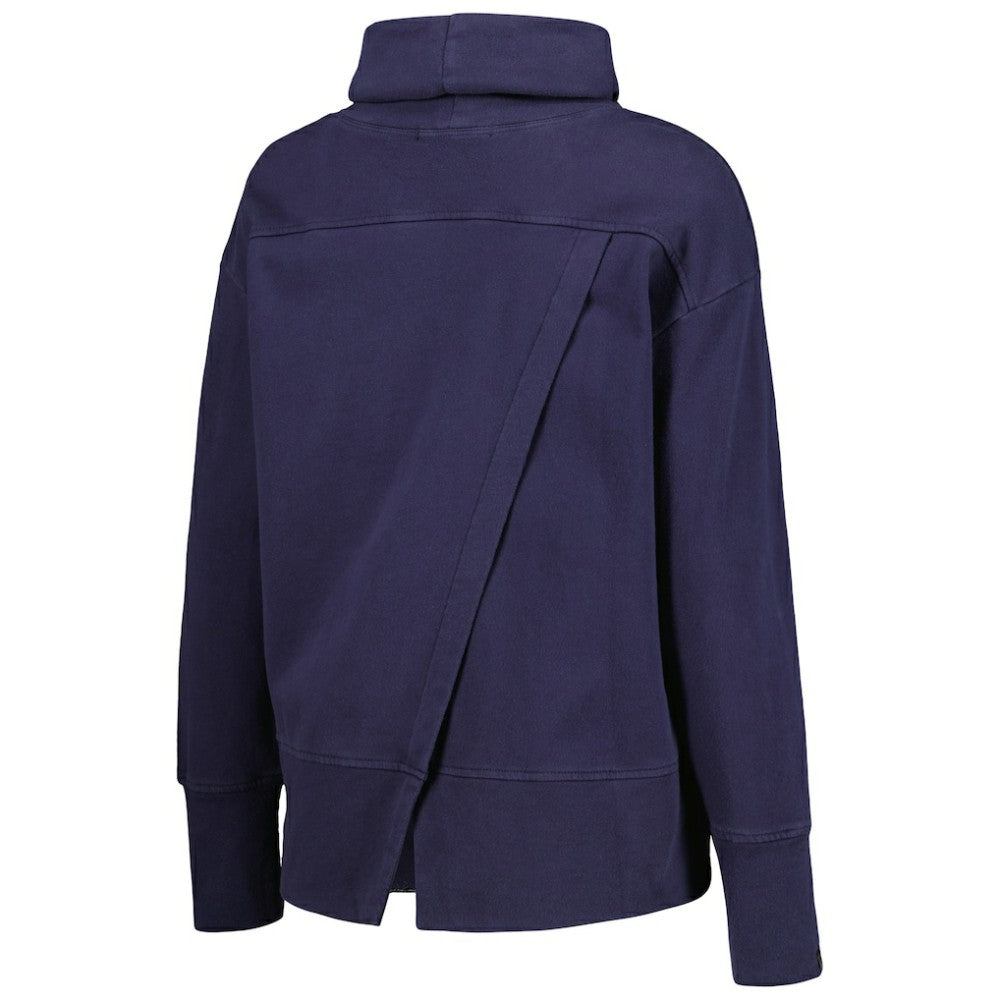 Houston Astros Levelwear Women's Sunset Farm Team Pullover Sweatshirt - Navy Pullover