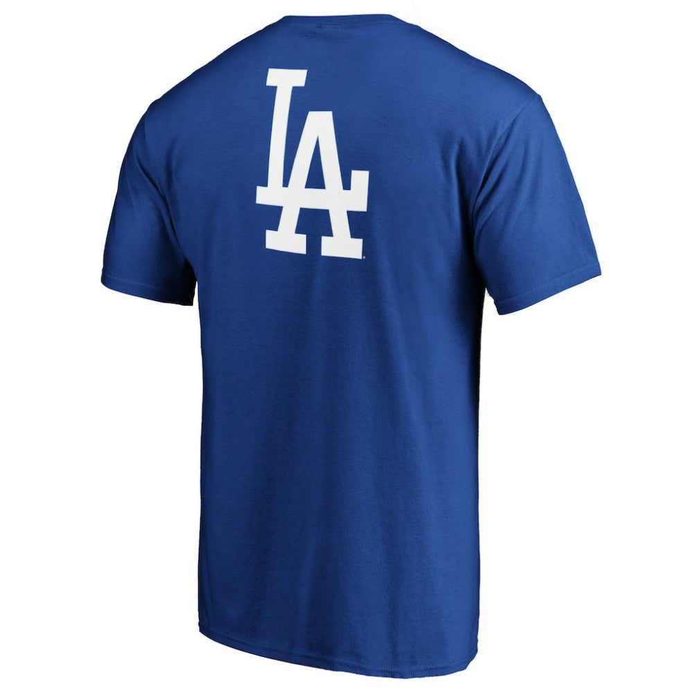 Los Angeles Dodgers End Game Team Wordmark T-Shirt - Royal T-shirts
