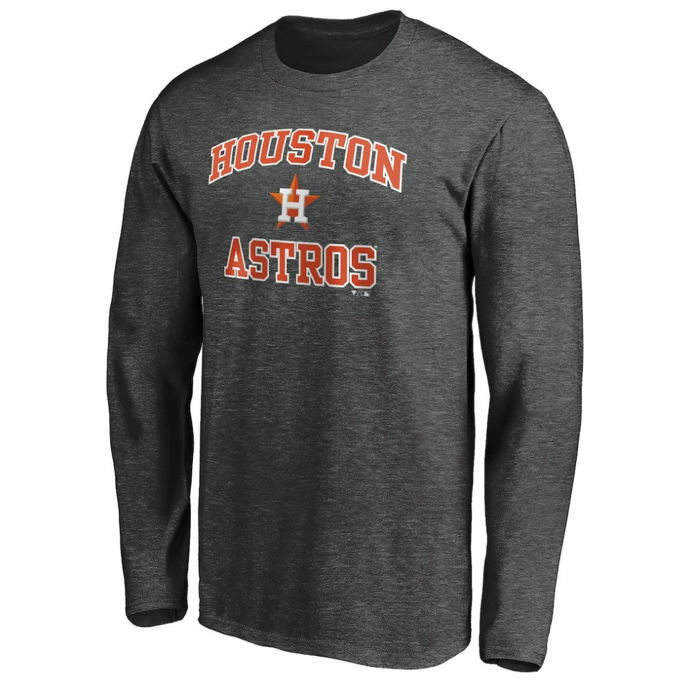 Houston Astros Heart & Soul Team Long Sleeve T-Shirt - Charcoal T-shirts