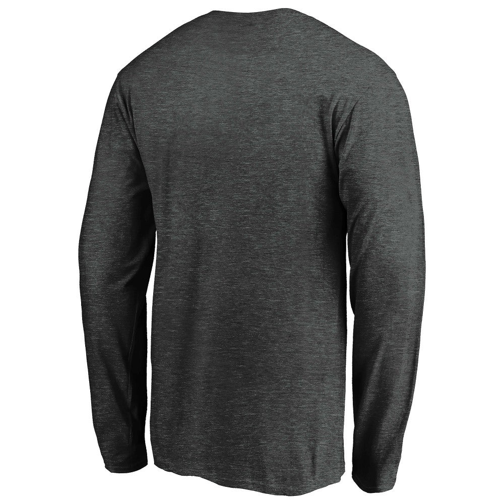 Milwaukee Brewers Heart & Soul Team Long Sleeve T-Shirt - Charcoal T-shirts