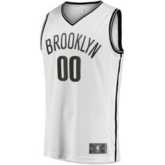 Brooklyn Nets Fast Break Custom Replica Jersey Association Edition White - Fanatics