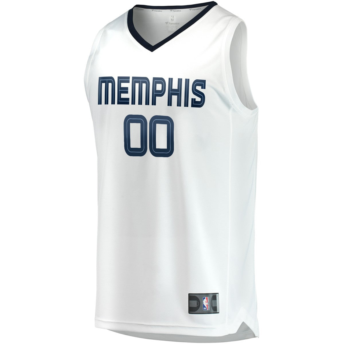 Memphis Grizzlies Fast Break Custom Replica Jersey Association Edition White - Fanatics