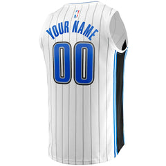 Orlando Magic Fast Break Custom Replica Jersey Association Edition White - Fanatics outlet