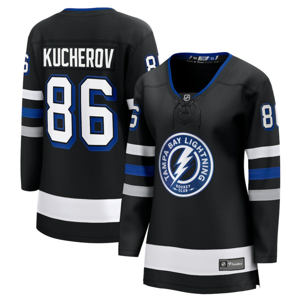 Nikita Kucherov Tampa Bay Lightning Fanatics Women's Breakaway Jersey - Black | US 5342763