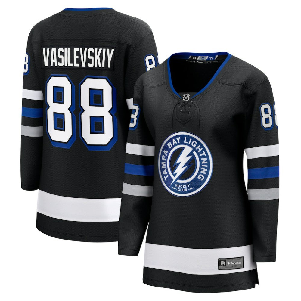 Andrei Vasilevskiy Tampa Bay Lightning Fanatics Women's Breakaway Jersey - Black | US 5342767